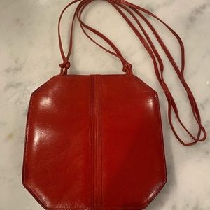 Spanish leather bag.